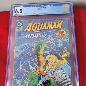 GRADED AND SEALED, 1994 AQUAMAN COMIC BOOK, ISSUE #1!!!